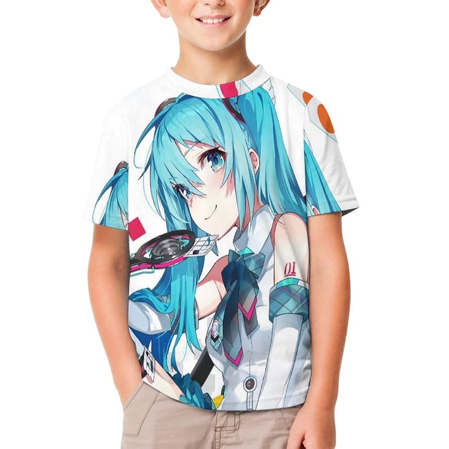 Amazon.co.jp: キッズ Tシャツ 初音ミク 子供服 半袖 男の子